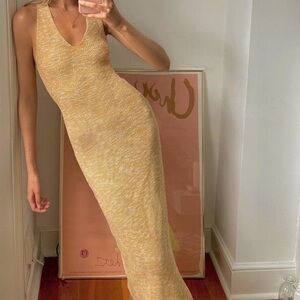 SOLD The Sisterhood Naomi Knit Dress - Yellow size XS